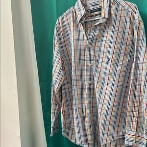 Nautica Men's Multicolor Plaid Shirt medium